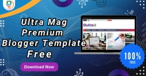Preview of UltraMag Premium Blogger Template
