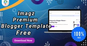 Imagz Premium Blogger Template Free Download